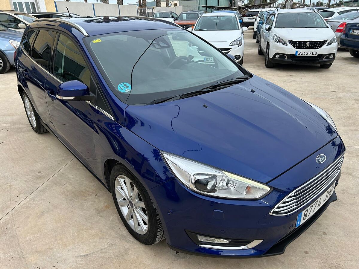 FORD FOCUS TITANIUM ESTATE 1.5 TDCI AUTO SPANISH LHD IN SPAIN 93000 MILES 2015